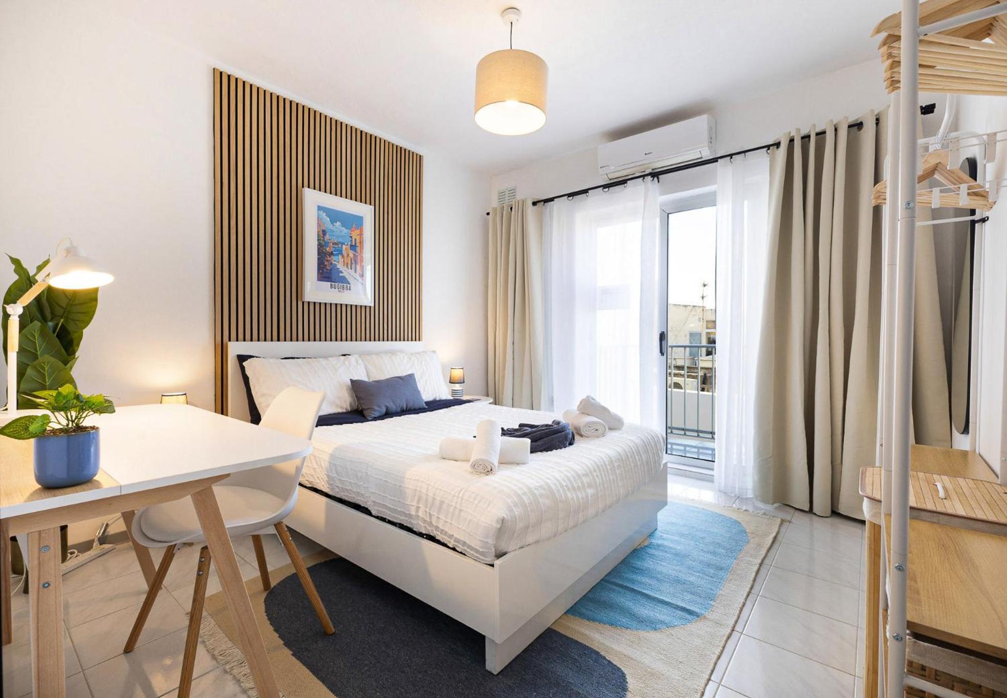 Spacious 2Br Penthouse With A Large Front-Terrace - Close To Bugibba Perched Beach San Pawl il-Baħar Eksteriør bilde